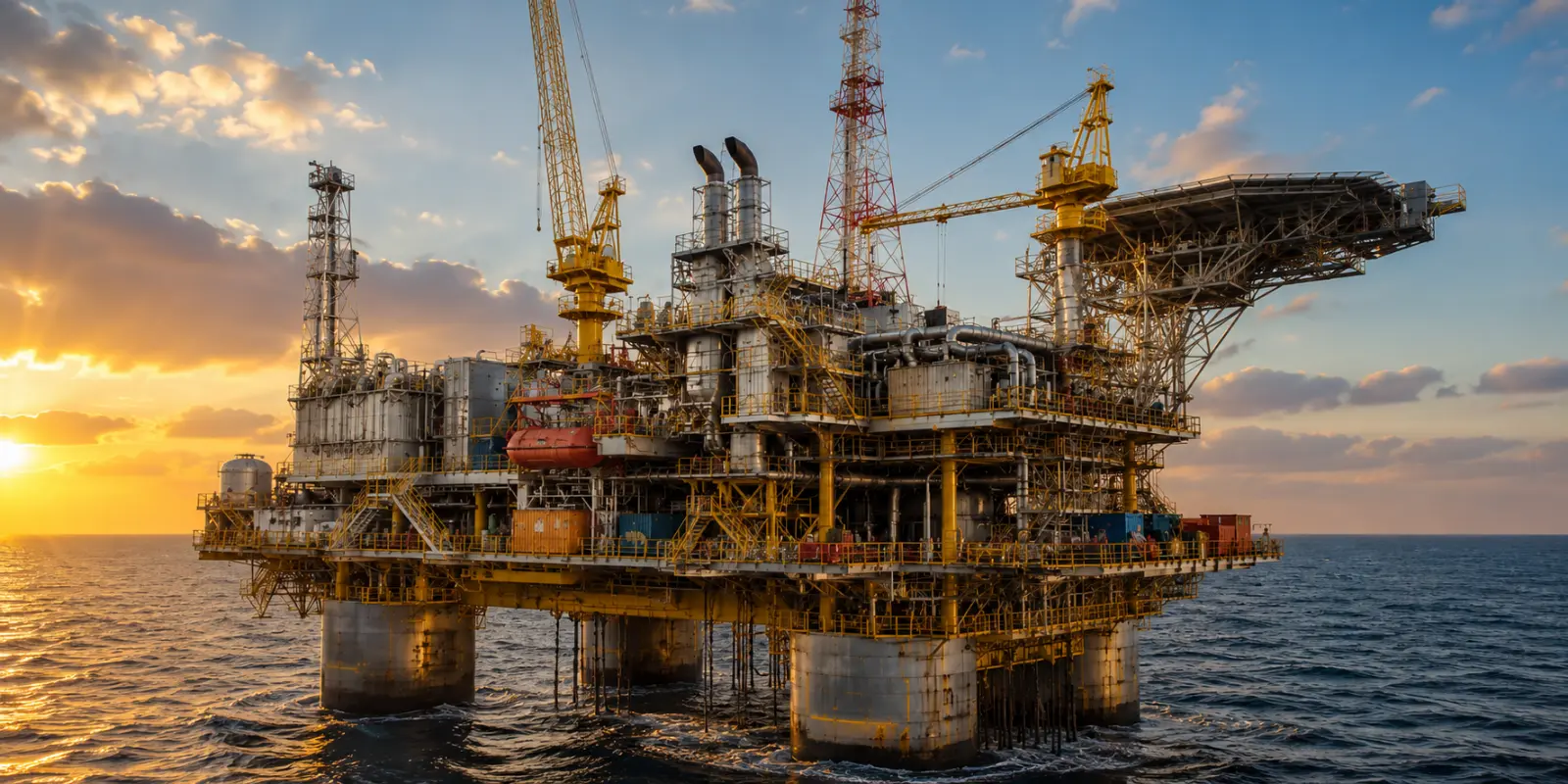 Plataforma offshore com aplicação de sistemas HVAC